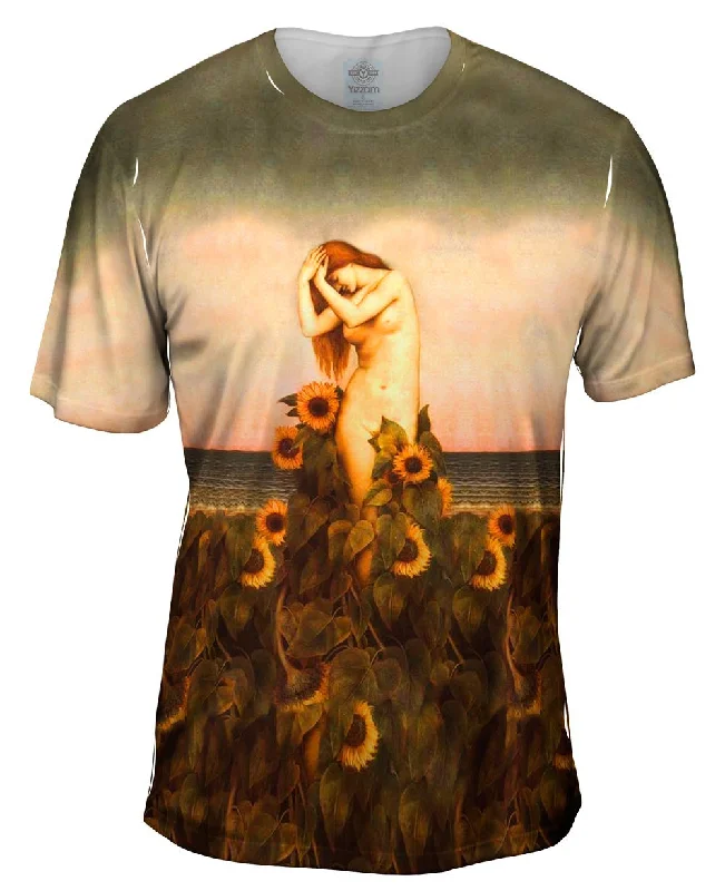 Men's UV - protection t - shirts for outdoor activities in the sunEvelyn de Morgan - "Pre Raphaelite" Men's UV - protection t - shirts for outdoor activities in the sunEvelyn de Morgan - "Pre Raphaelite"