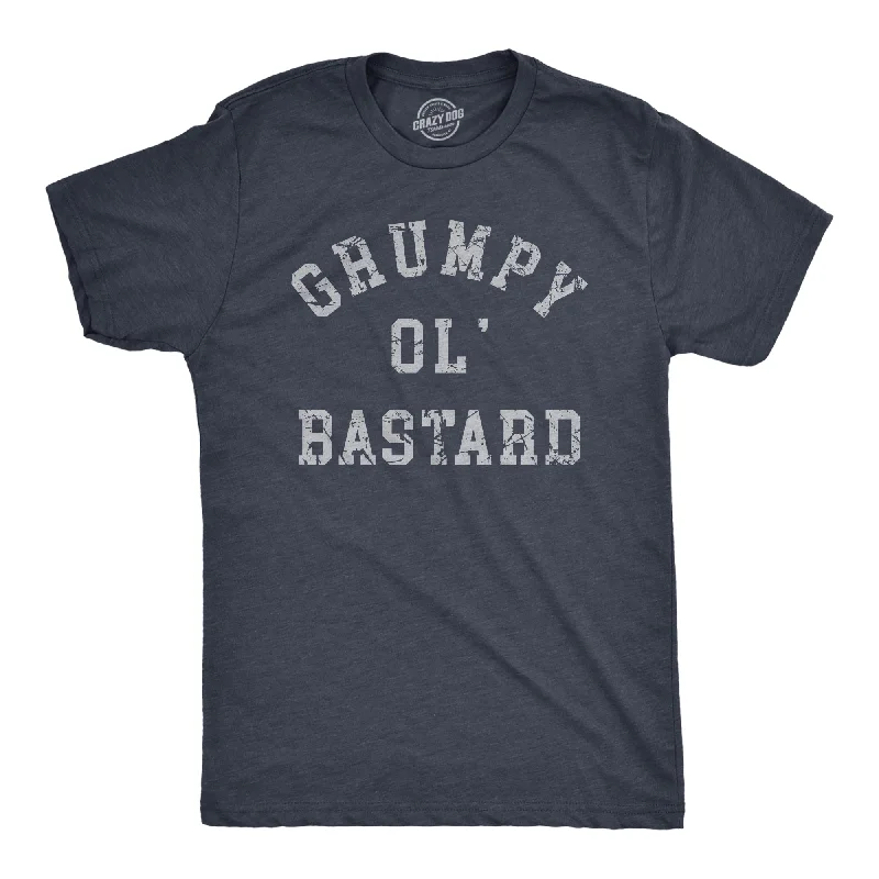 Men's lightweight performance t - shirts for running marathonsGrumpy Ol Bastard Men's T Shirt Men's lightweight performance t - shirts for running marathonsGrumpy Ol Bastard Men's T Shirt
