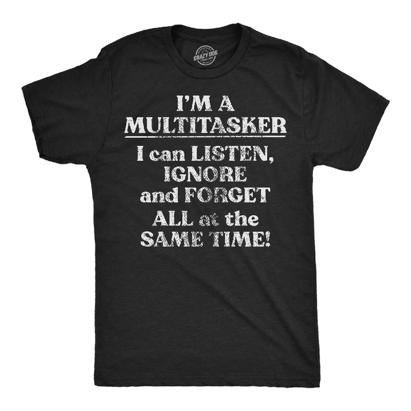 Men's long - sleeve henley t - shirts with button - down placketsIm A Multitasker Men's T Shirt Men's long - sleeve henley t - shirts with button - down placketsIm A Multitasker Men's T Shirt