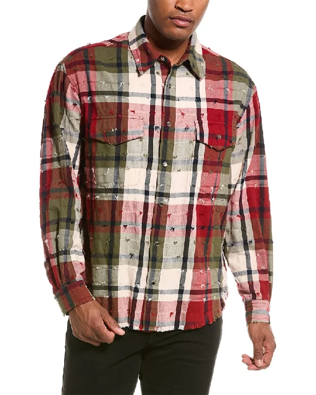 Men's antimicrobial t - shirts for odor - free freshness during travelIRO Sohina Overshirt Men's antimicrobial t - shirts for odor - free freshness during travelIRO Sohina Overshirt