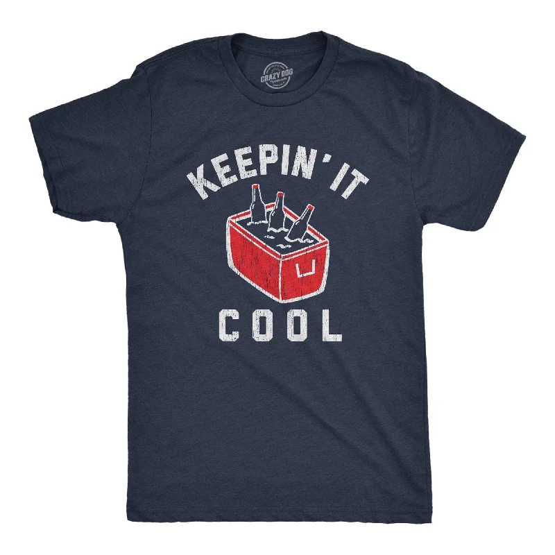 Men's eco - friendly recycled t - shirts for sustainable fashion choicesKeepin' It Cool Men's T Shirt Men's eco - friendly recycled t - shirts for sustainable fashion choicesKeepin' It Cool Men's T Shirt