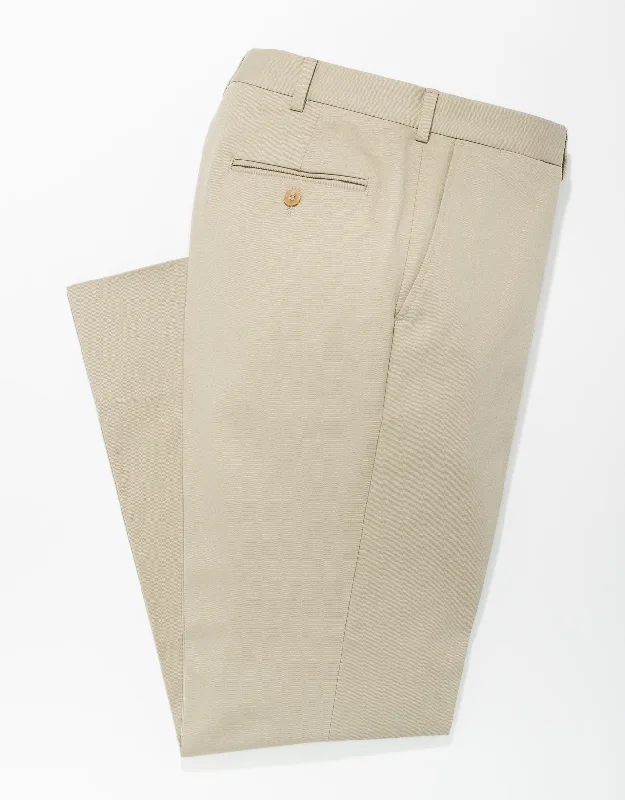 Men's distressed casual cotton pants for a laid - back bohemian styleKHAKI COTTON CHINO PANTS - CLASSIC FIT Men's distressed casual cotton pants for a laid - back bohemian styleKHAKI COTTON CHINO PANTS - CLASSIC FIT