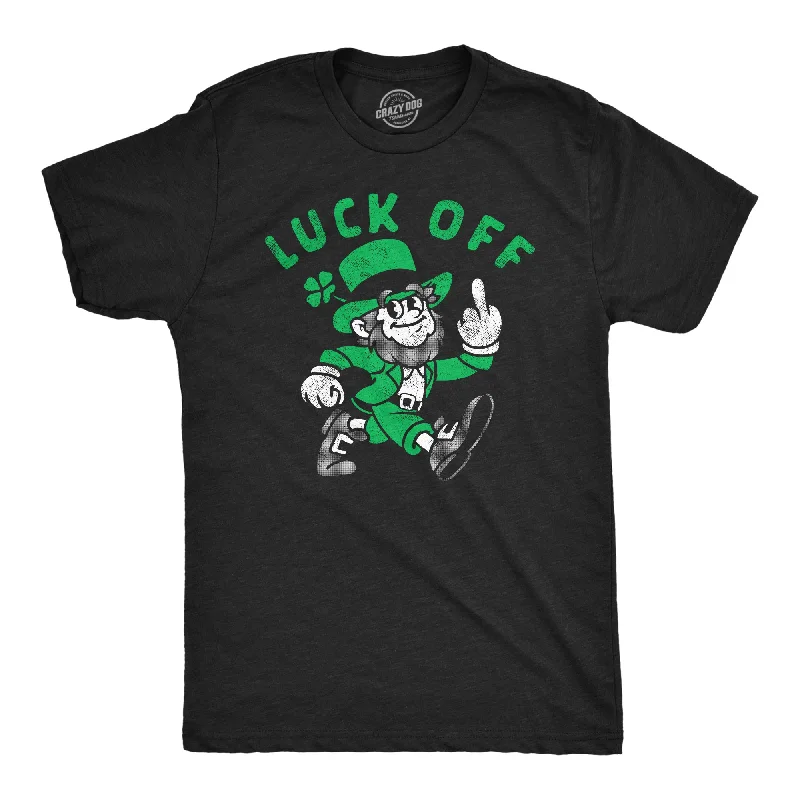 Men's UV - protection t - shirts for outdoor activities in the sunLuck Off Men's T Shirt Men's UV - protection t - shirts for outdoor activities in the sunLuck Off Men's T Shirt