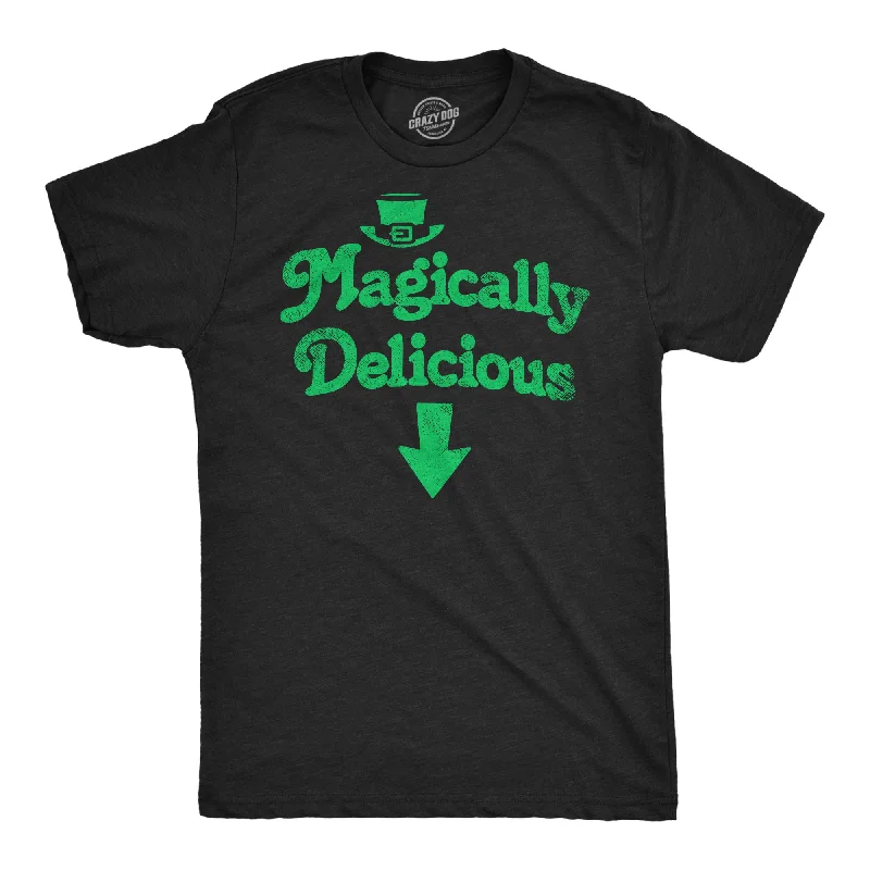Men's slim - fit graphic t - shirts with vintage rock band printsMagically Delicious Men's T Shirt Men's slim - fit graphic t - shirts with vintage rock band printsMagically Delicious Men's T Shirt