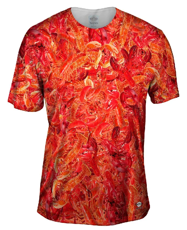 Men's antimicrobial t - shirts for odor - free freshness during travelMaine Lobster Feast Jumbo Men's antimicrobial t - shirts for odor - free freshness during travelMaine Lobster Feast Jumbo