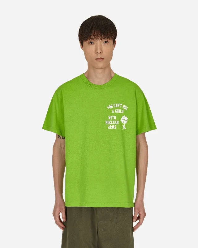 Men's polo t - shirts with a contrast collar for a preppy lookNuclear Arms V2 T-Shirt Green