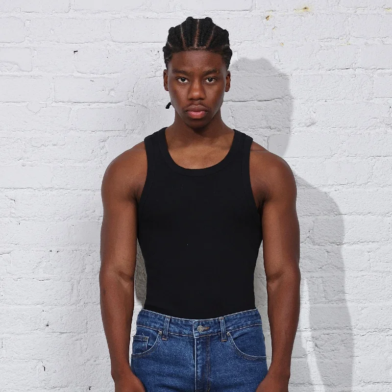 Men's v - neck muscle t - shirts for a body - building aestheticMontauk Rib Tank