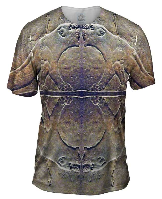 Men's ribbed t - shirts with a textured finish for added styleMuseum Tiger Roman - Egyptian - Men's ribbed t - shirts with a textured finish for added styleMuseum Tiger Roman - Egyptian -