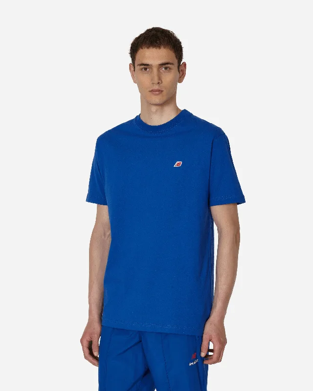 Men's short - sleeve linen t - shirts for summer beach outingsMADE in USA Core T-Shirt Royal Blue Men's short - sleeve linen t - shirts for summer beach outingsMADE in USA Core T-Shirt Royal Blue