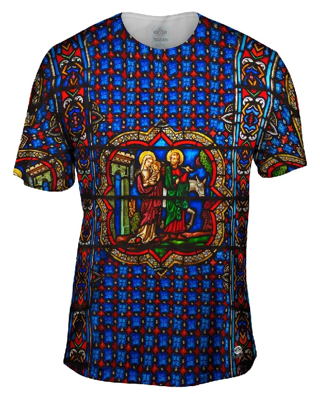 Men's v - neck muscle t - shirts for a body - building aestheticNotre Dame - "The Flight into Egypt" (1220) Men's v - neck muscle t - shirts for a body - building aestheticNotre Dame - "The Flight into Egypt" (1220)