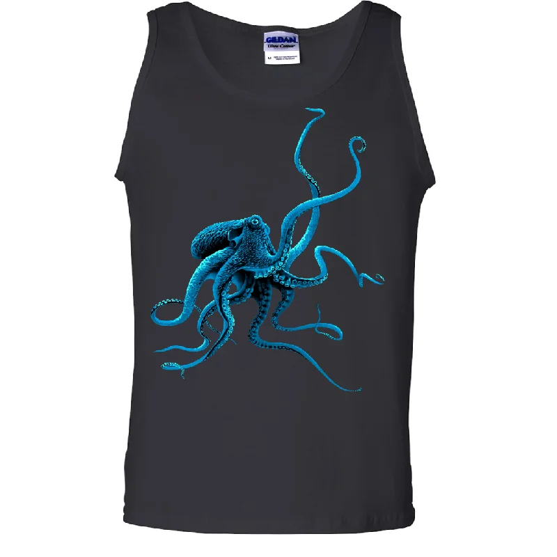 Men's plus - size pocket t - shirts with a classic lookOctopus Asst Colors Tank Top