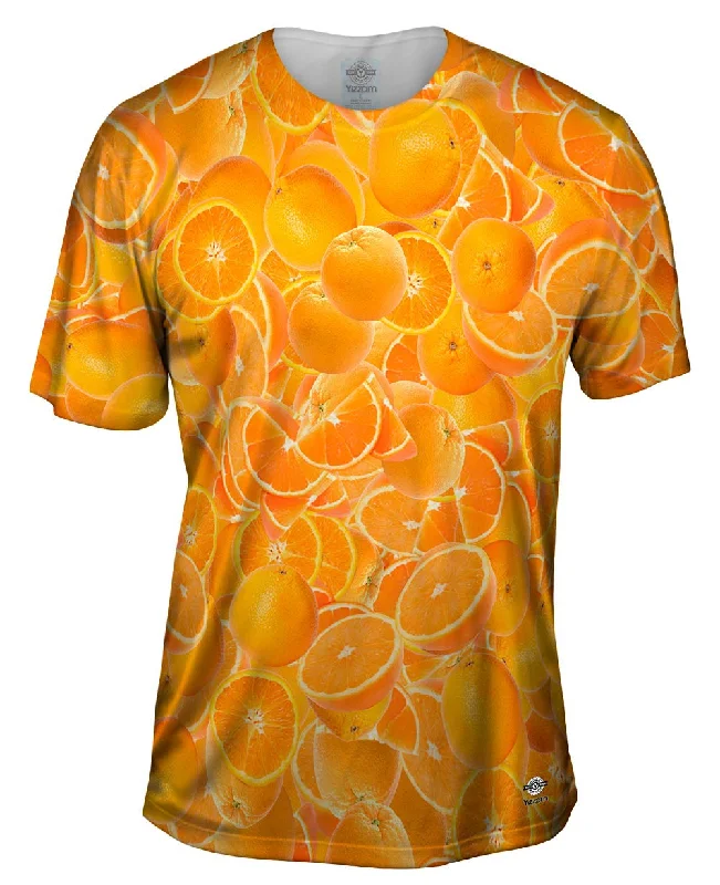 Men's organic cotton crew - neck t - shirts for everyday comfortOranges Jumbo