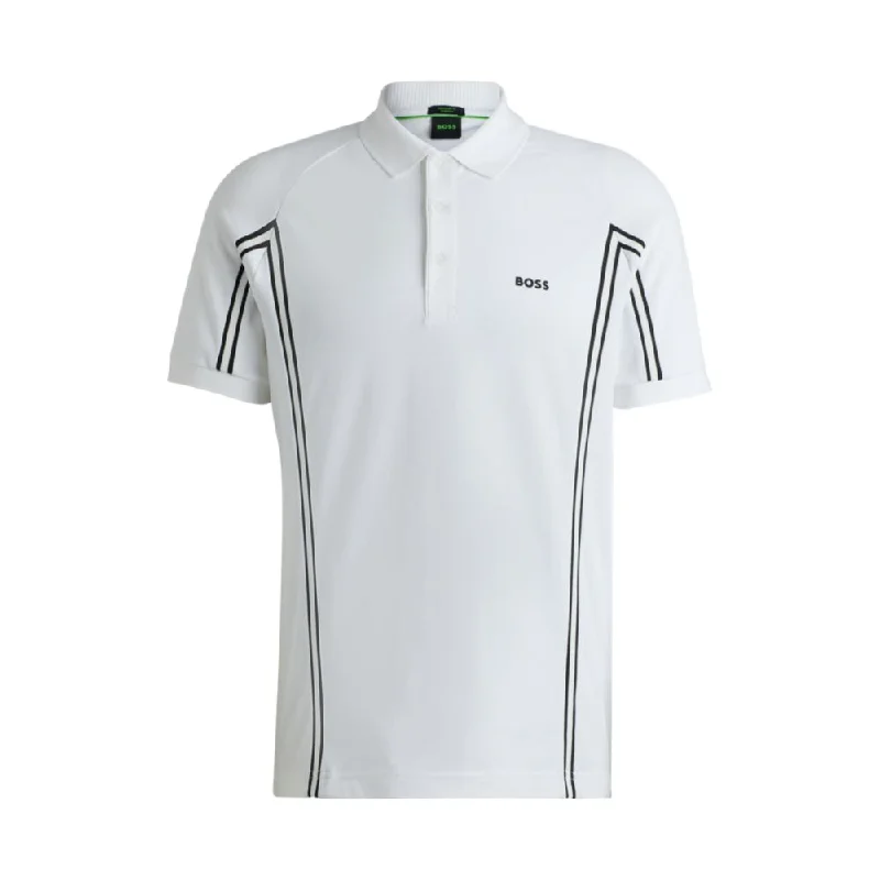 Men's thermal t - shirts with a high - neck design for cold weatherPolo shirt with logo detail Men's thermal t - shirts with a high - neck design for cold weatherPolo shirt with logo detail