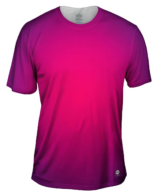 Men's long - sleeve henley t - shirts with button - down placketsPurple Pink Copy