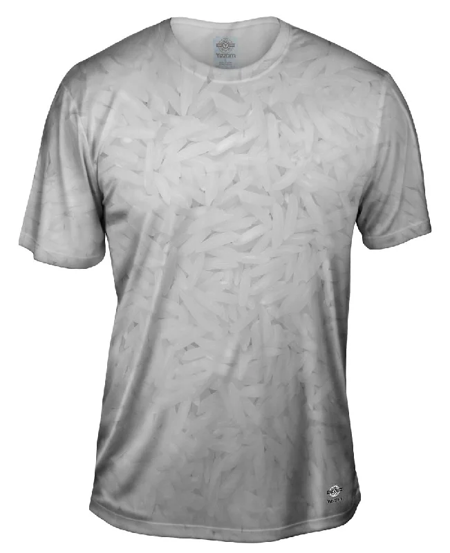 Men's moisture - wicking athletic t - shirts for intense workoutsRice Love