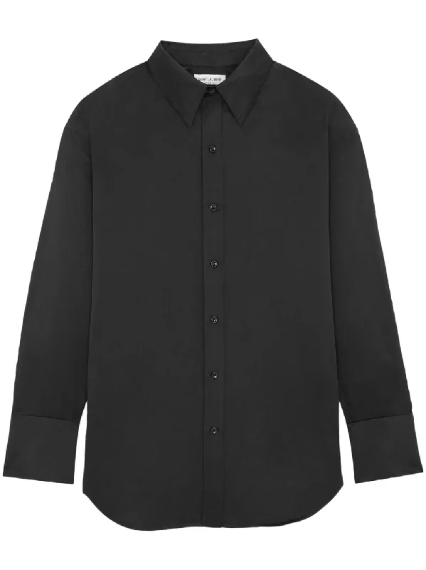 Men's smart - casual checkered t - shirts for semi - formal occasionsSaint Laurent Men'sShirts Men's smart - casual checkered t - shirts for semi - formal occasionsSaint Laurent Men'sShirts