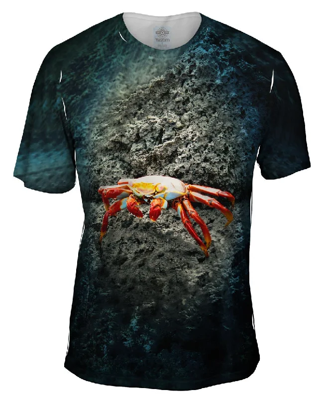 Men's plus - size pocket t - shirts with a classic lookSally Lightfoot Crab