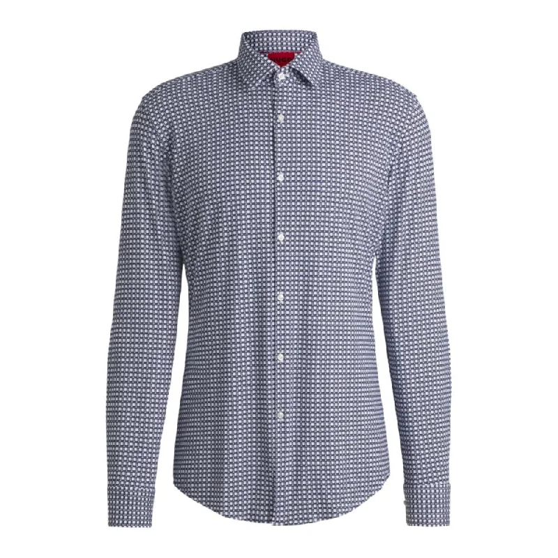 Men's plus - size pocket t - shirts with a classic lookSlim-fit shirt in printed performance-stretch jersey Men's plus - size pocket t - shirts with a classic lookSlim-fit shirt in printed performance-stretch jersey