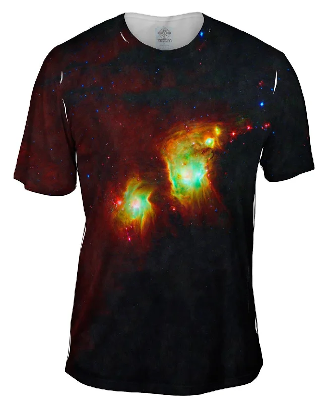 Men's v - neck muscle t - shirts for a body - building aestheticSpace Galaxy Messier 78 Men's v - neck muscle t - shirts for a body - building aestheticSpace Galaxy Messier 78