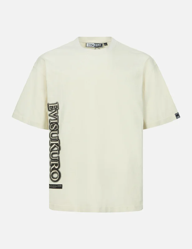 Men's lightweight performance t - shirts for running marathonsSpray Dyed Scatter E_x001F_ffect Brand Logo Loose Fit T-shirt Men's lightweight performance t - shirts for running marathonsSpray Dyed Scatter E_x001F_ffect Brand Logo Loose Fit T-shirt