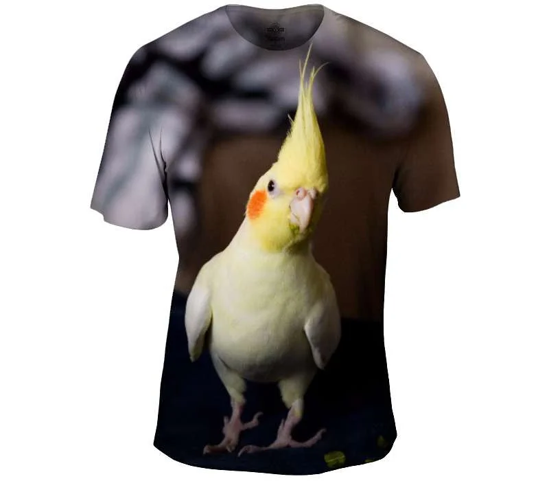 Men's UV - protection t - shirts for outdoor activities in the sunStruting Cockatiel Men's UV - protection t - shirts for outdoor activities in the sunStruting Cockatiel