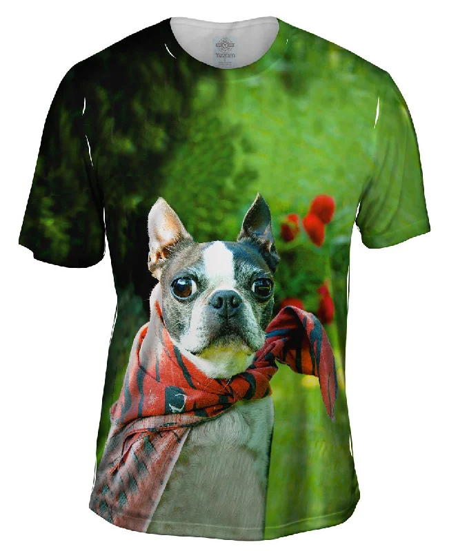 Men's lightweight performance t - shirts for running marathonsSuper Hero Boston Terrier Men's lightweight performance t - shirts for running marathonsSuper Hero Boston Terrier