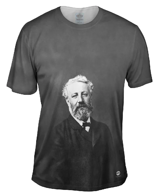 Men's tie - dye t - shirts with a bohemian styleThe Classics Jules Verne