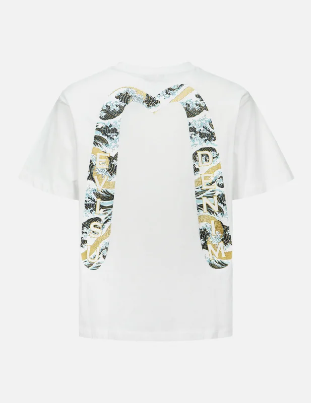 Men's eco - friendly recycled t - shirts for sustainable fashion choicesThe Great Wave Daicock Print Relax Fit T-Shirt Men's eco - friendly recycled t - shirts for sustainable fashion choicesThe Great Wave Daicock Print Relax Fit T-Shirt