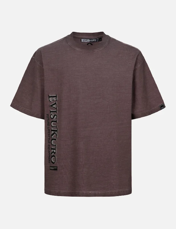Men's organic cotton crew - neck t - shirts for everyday comfortTie-Dye Washed E_x001F_ffect Loose Fit T-shirt Men's organic cotton crew - neck t - shirts for everyday comfortTie-Dye Washed E_x001F_ffect Loose Fit T-shirt