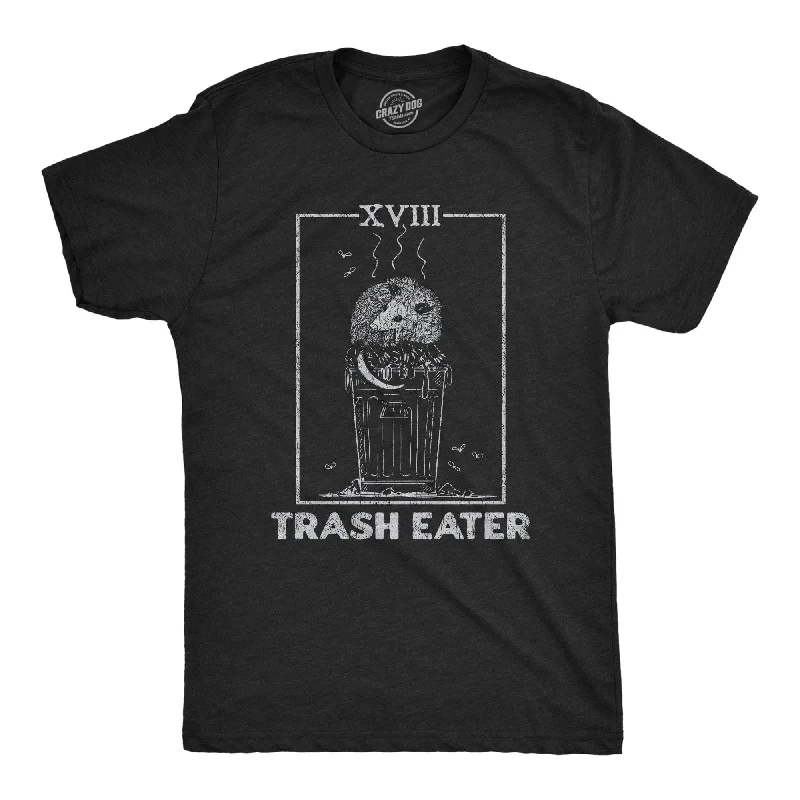 Men's ribbed t - shirts with a textured finish for added styleTrash Eater Men's T Shirt Men's ribbed t - shirts with a textured finish for added styleTrash Eater Men's T Shirt