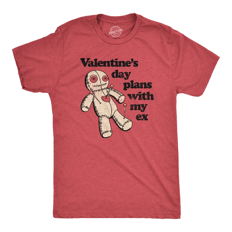 Men's plus - size pocket t - shirts with a classic lookValentines Day Plans With My Ex Men's T Shirt Men's plus - size pocket t - shirts with a classic lookValentines Day Plans With My Ex Men's T Shirt