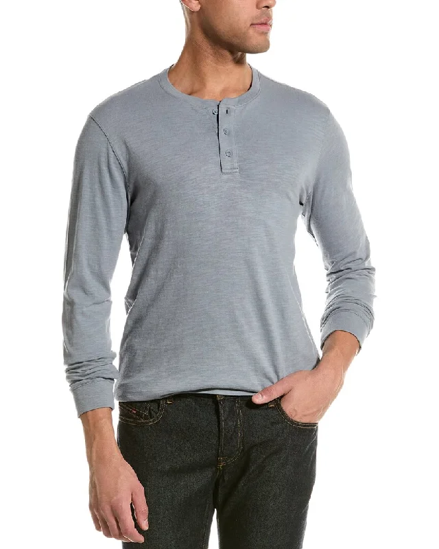 Men's antimicrobial t - shirts for odor - free freshness during travelVince Slub Henley Men's antimicrobial t - shirts for odor - free freshness during travelVince Slub Henley