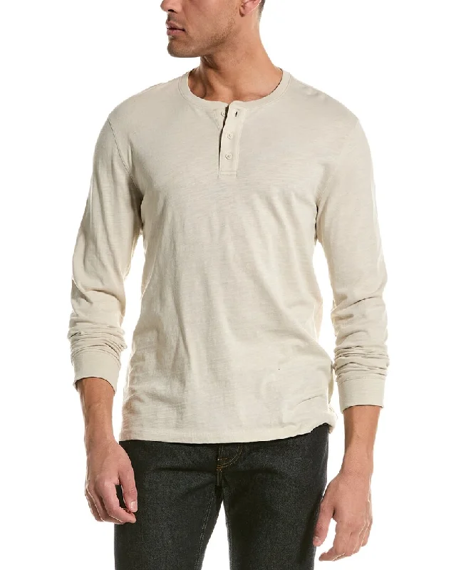 Men's v - neck muscle t - shirts for a body - building aestheticVince Slub Henley