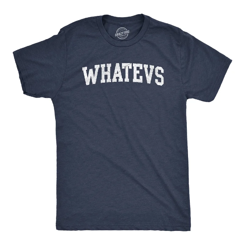 Men's eco - friendly recycled t - shirts for sustainable fashion choicesWhatevs Men's T Shirt Men's eco - friendly recycled t - shirts for sustainable fashion choicesWhatevs Men's T Shirt