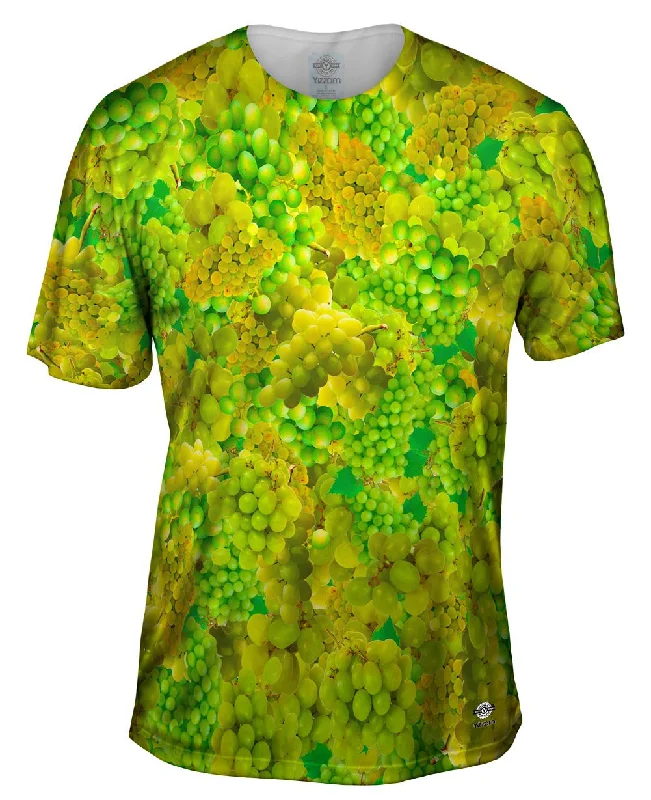 Men's plus - size pocket t - shirts with a classic lookWhite Grapes Jumbo
